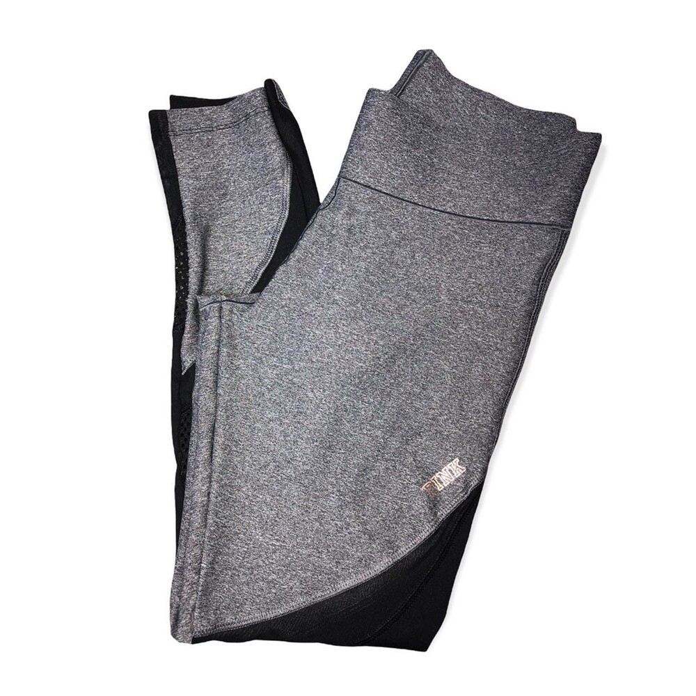 Victoria's Secret Pink Ultimate Bonded Legging Gray/Black